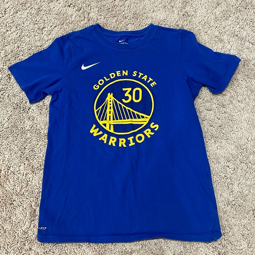 Nike Boys Blue T-Shirt Size YMD